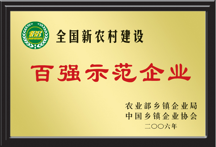 百?gòu)?qiáng)示范企業(yè)